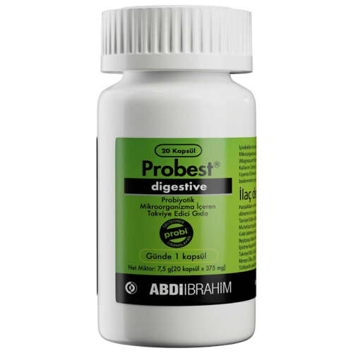 Probest Digestive Probiyotik İçeren 20 Kapsül - 2