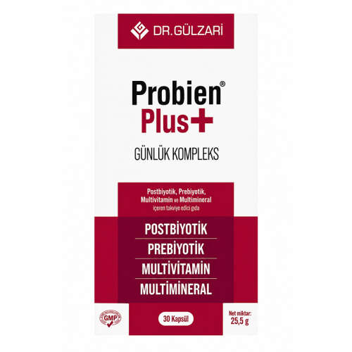 Probien Plus Günlük Komplex Takviye Edici Gıda 30 Kapsül - 1