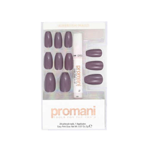 Promani Mürdüm Takma Tırnak Kiti - Promani