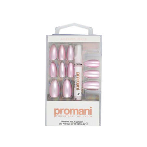 Promani Pearl Pink Takma Tırnak Kiti - Promani