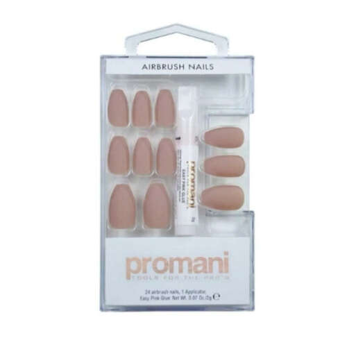 Promani Takma Tırnak Kiti Bej - 1