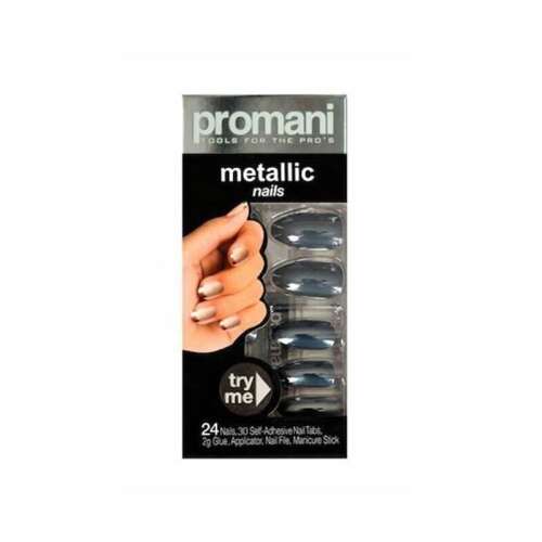 Promani Takma Tırnak Kiti Koyu Füme - Promani