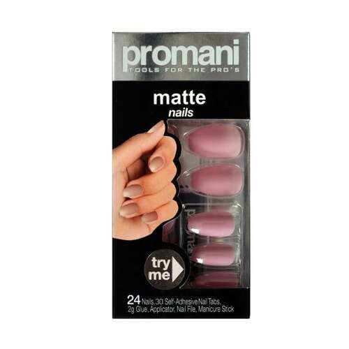 Promani Takma Tırnak Kiti Şeker Pembesi - 1