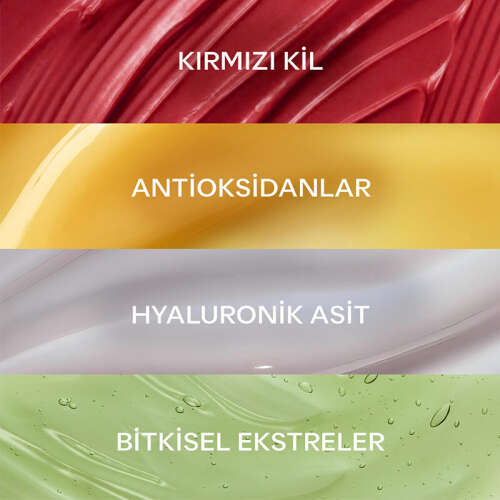 Propia Gözenek Karşıtı Kırmızı Kil Maskesi 100 ml - 6