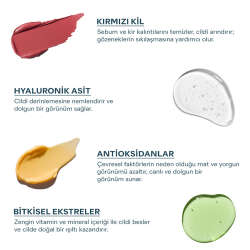 Propia Gözenek Karşıtı Kırmızı Kil Maskesi 100 ml - 7