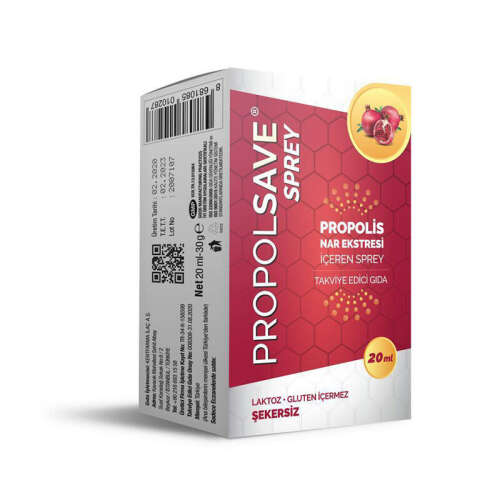 Propolsave Propolis Nar Ekstresi İçeren Sprey 20 ml - 1