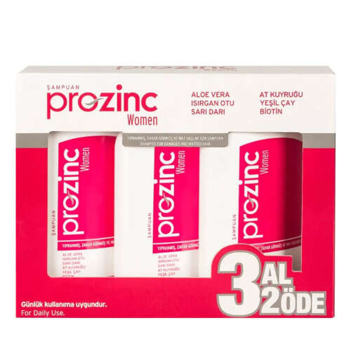 Prozinc İşlem Görmüş Saçlar için Şampuan 300 ml | 3 AL 2 ÖDE - 1