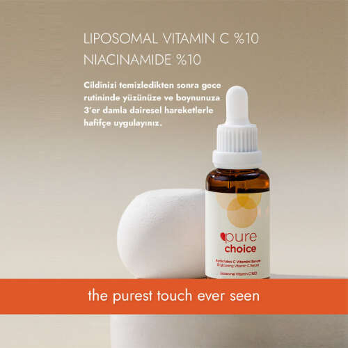 Pure Choice Aydınlatıcı C Vitamini Serum %10 30 ml - 2