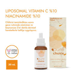 Pure Choice Aydınlatıcı C Vitamini Serum %10 30 ml - 1