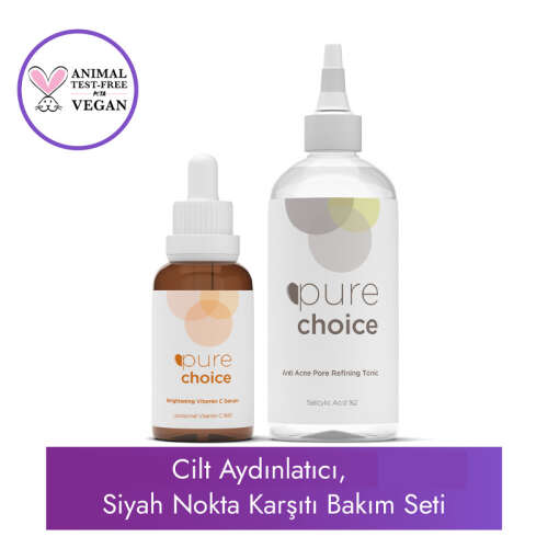 Pure Choice Aydınlatıcı ve Düzensiz Cilt Karşıtı Bakım Seti - 2