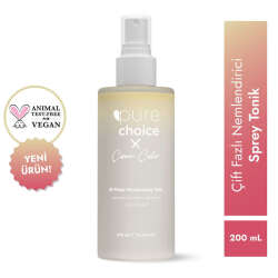Pure Choice Çift Fazlı Nemlendirici Sprey Tonik 200 ml - 2