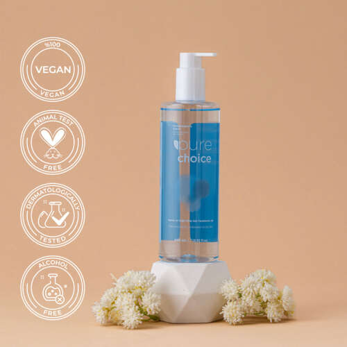 Pure Choice Karma ve Yağlı Ciltler için Yüz Temizleme Jeli 400 ml - 4