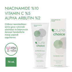 Pure Choice Leke Karşıtı Cilt Bakım Kremi 75 ml - 2