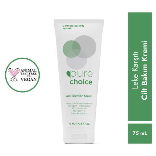 Pure Choice Leke Karşıtı Cilt Bakım Kremi 75 ml - Pure Choice
