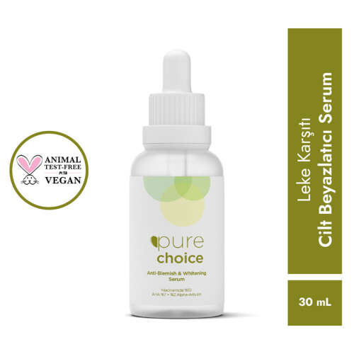 Pure Choice Leke Karşıtı Cilt Beyazlatıcı Serum 30 ml - 5