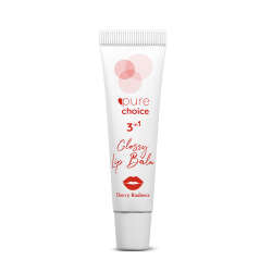 Pure Choice Parlatıcı 3in1 Glossy Lip Balm - Cherry Radiance 10 ml - 1