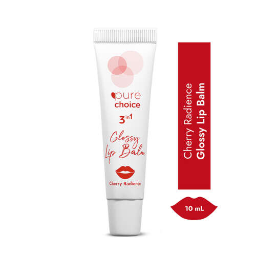 Pure Choice Parlatıcı 3in1 Glossy Lip Balm - Cherry Radiance 10 ml - 2