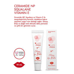 Pure Choice Parlatıcı 3in1 Glossy Lip Balm - Cherry Radiance 10 ml - 5