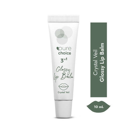 Pure Choice Parlatıcı 3in1 Glossy Lip Balm - Crystal Veil 10 ml - 2