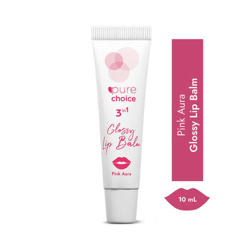 Pure Choice Parlatıcı 3in1 Glossy Lip Balm - Pink Aura 10 ml - 2
