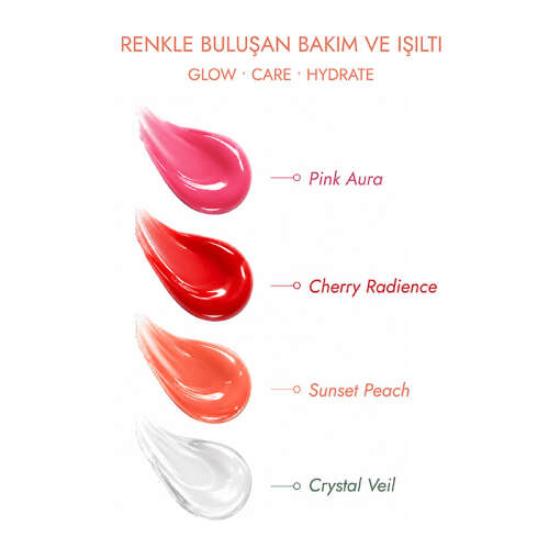 Pure Choice Parlatıcı 3in1 Glossy Lip Balm - Sunset Peach 10 ml - 4