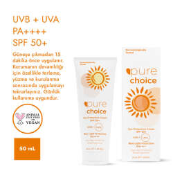 Pure Choice Pure Choice Spf50+ Güneş Koruyucu Krem 50 ml - 3