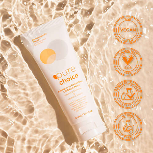 Pure Choice Vitamin C ve Vitamin B Complex Cilt Bakım Kremi 75 ml - 4