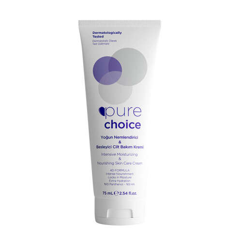 Pure Choice Yoğun Nemlendirici Ve Besleyici Cilt Bakım Kremi 75 ml - 1