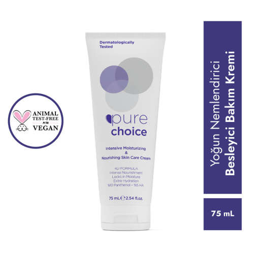 Pure Choice Yoğun Nemlendirici Ve Besleyici Cilt Bakım Kremi 75 ml - Pure Choice