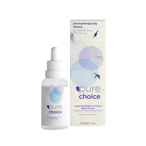 Pure Choice Yoğun Nemlendirici ve Onarıcı Bakım Serumu 30 ml - 6