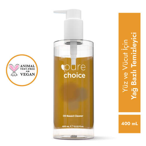 Pure Choice Yüz ve Vücut için Temizleme Yağı 400 ml - Pure Choice