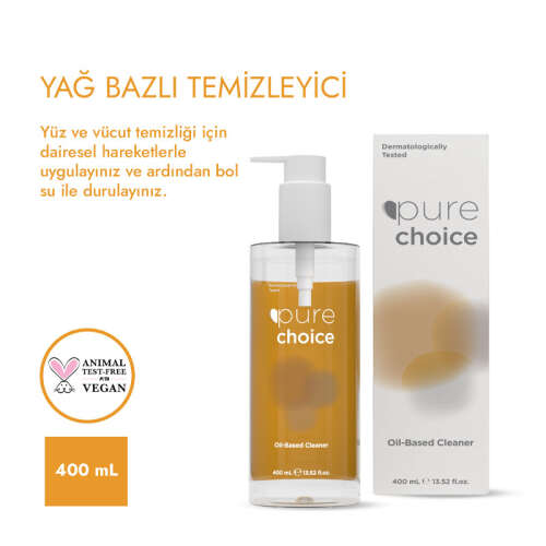 Pure Choice Yüz ve Vücut için Temizleme Yağı 400 ml - 2