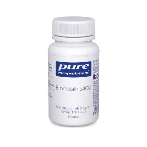 Pure Encapsulations Bromelain 2400 Takviye Edici Gıda 30 Kapsül - Pure Encapsulations