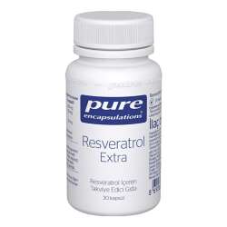 Pure Encapsulations Resveratrol Extra Takviye Edici Gıda 30 Kapsül - 1