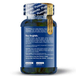 Purevits Omega-3 Fish Oil Takviye Edici Gıda 90 Kapsül - 4
