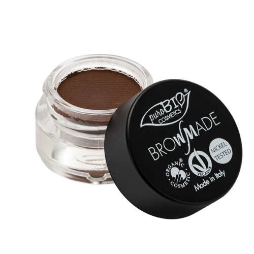 PuroBio BrowMade Kaş Şekillendirici Wax 4 ml - 02 Warm Brown - 1