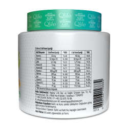 Qlife Multivitamin Kids Complete Takviye Edici Gıda 60 Adet - 2