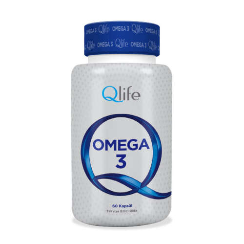 Qlife Omega 3 Takviye Edici Gıda 60 Kapsül - 1
