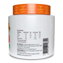 Qlife Vitamin C Sambucus Takviye Edici Gıda 60 Adet - 2
