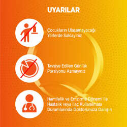 Qlife Vitamin C Sambucus Takviye Edici Gıda 60 Adet - 5