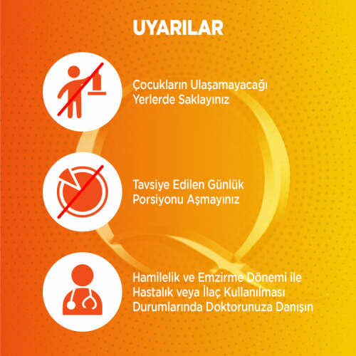 Qlife Vitamin C Sambucus Takviye Edici Gıda 60 Adet - 5