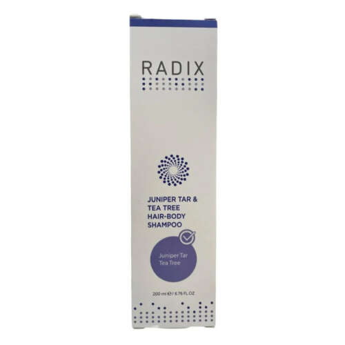 Radix Juniper Tar - Tea Tree Hair-Body Shampoo 200 ml - 1