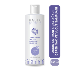 Radix Juniper Tar - Tea Tree Hair-Body Shampoo 200 ml - 2