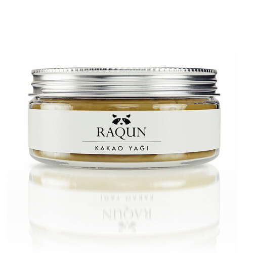 Raqun Soğuk Sıkım Kakao Yağı 50 ml - Raqun