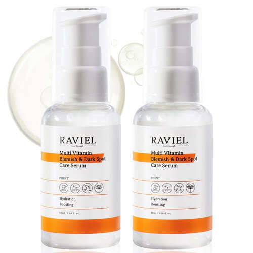 Raviel Multi Vitamin Blemish Dark Spot Care Serum 2x 50ml - 2