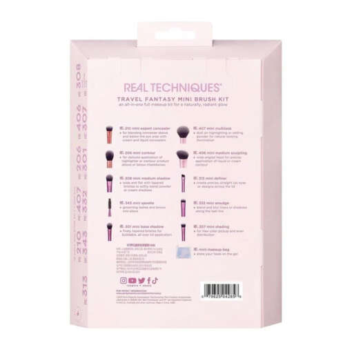 Real Techniques RT-4285 Mini Seyahat Fırça Seti - 4