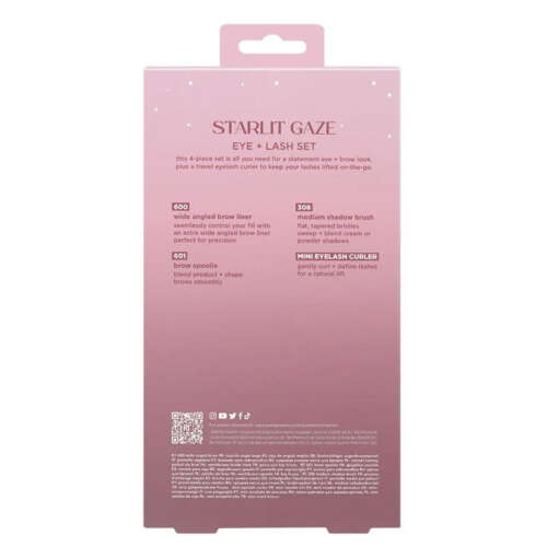 Real Techniques RT-7210 Starlit Gaze Eye and Lash Limited Edition Göz ve Kirpik Makyaj Fırça Seti - 5