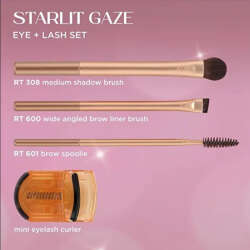 Real Techniques RT-7210 Starlit Gaze Eye and Lash Limited Edition Göz ve Kirpik Makyaj Fırça Seti - 3
