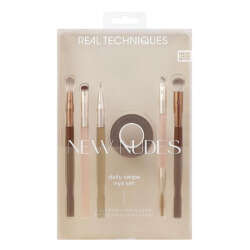 Real Techniques RT-9960 New Nude Limited Edition Günlük Göz Makyaj Fırça Seti - 1