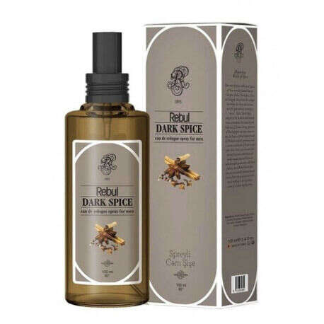 Rebul Dark Spice For Men Cologne Spray 100ml - 1